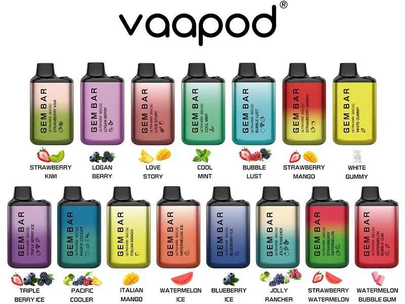 VAAPOD GEM BAR 6000 flavor VAAPOD GEM BAR 6000 flavor