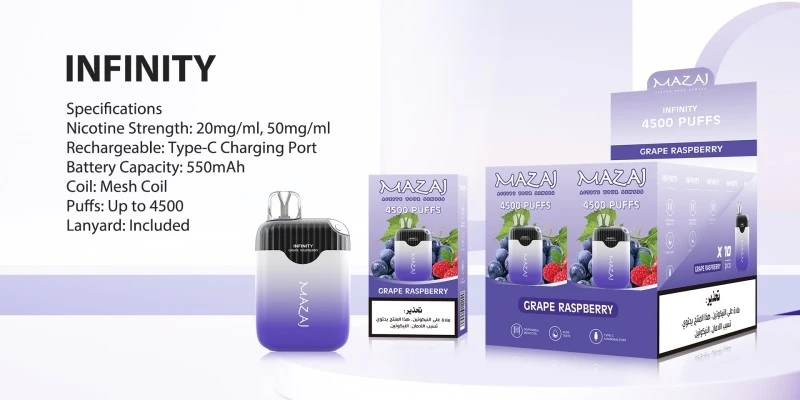 mazaj infinity 4500 vapes puff