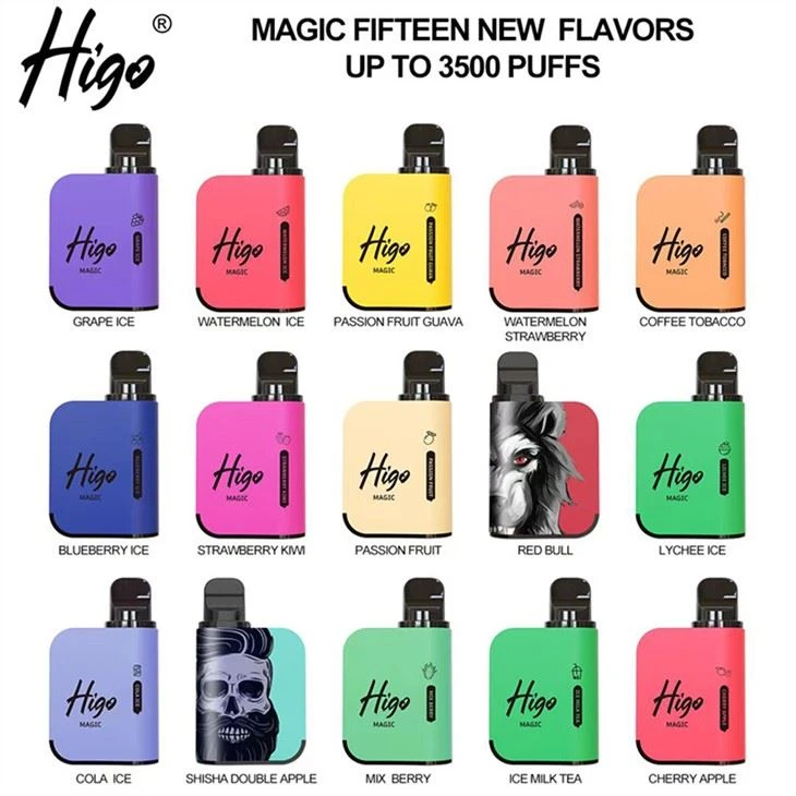 Higo MAGIC 3500 elektronische sigaret wegwerp vape