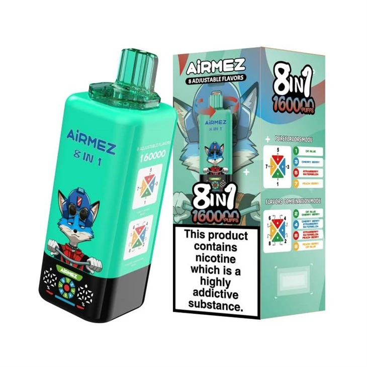 Airmez Fox 8IN1 160K Rookwolken Vape