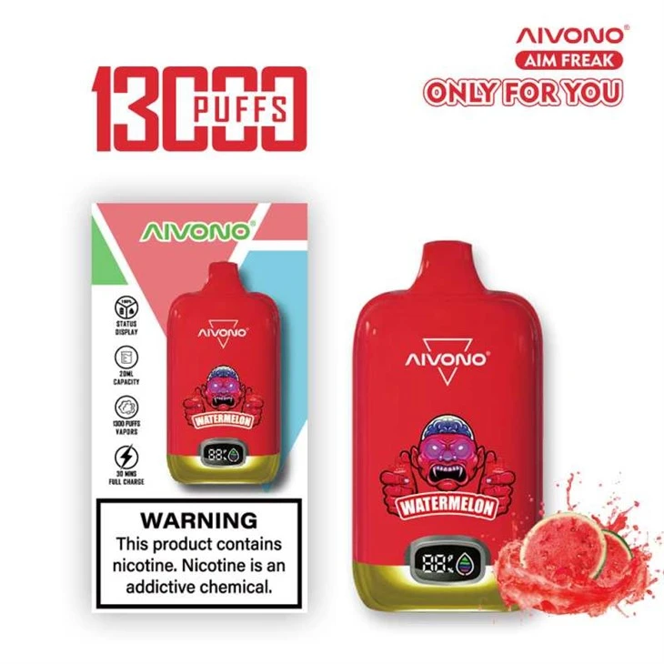 AIVONO AIM FREAK 13000 ROOKWOLKEN