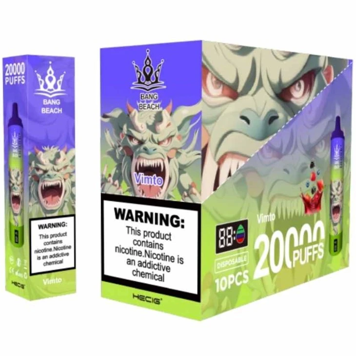 BANG BEACH 20K Rookwolken Vape