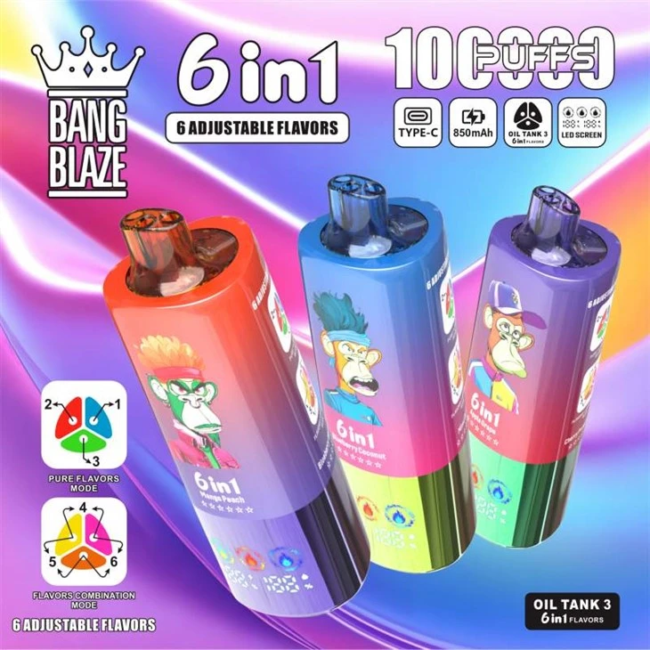 Bang Blaze 6 in 1 100000 trekjes