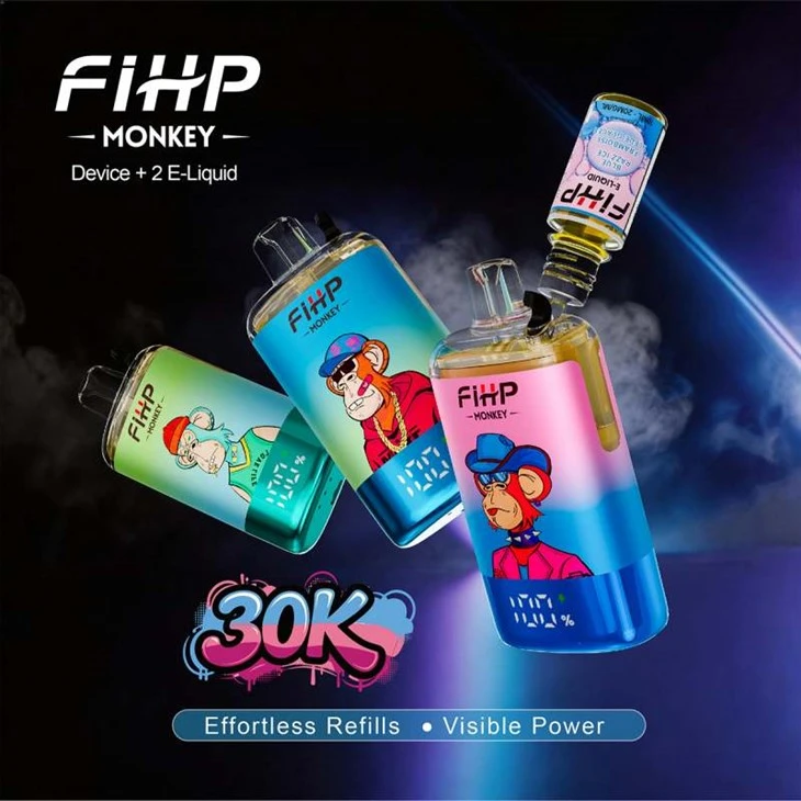 FIHP MONKEY 30000 Rookwolken Hervulbare TPD