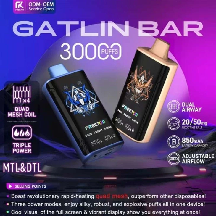 Freeton GATLIN BAR 30000 trekjes vape