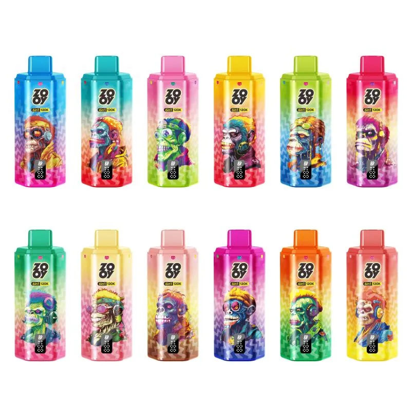 ZOOY VAPE 6 IN 1 120K oil tank 3 taste List ZOOY VAPE 6 IN 1 120K oil tank 3 taste List