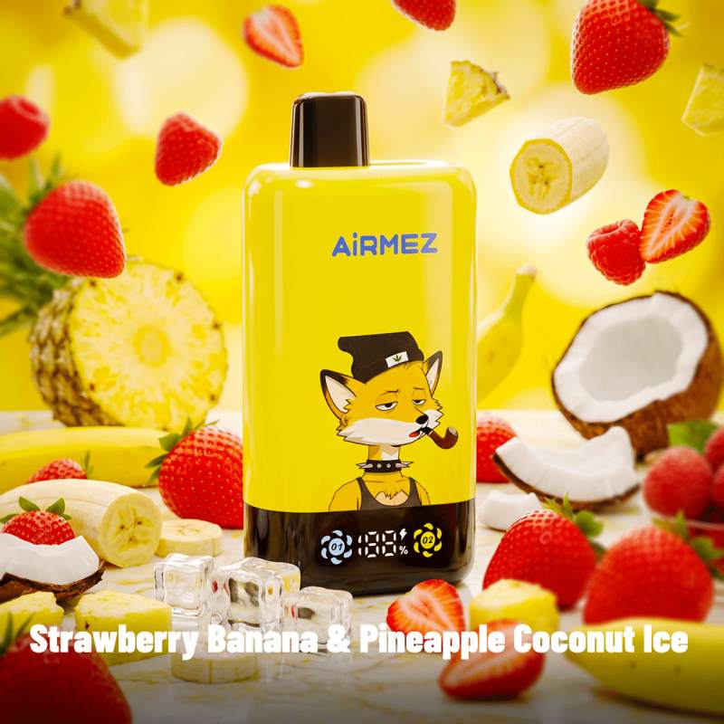 Strawberry-Banana--Pineapple-Coconut-IceAirmez 2in1 pro