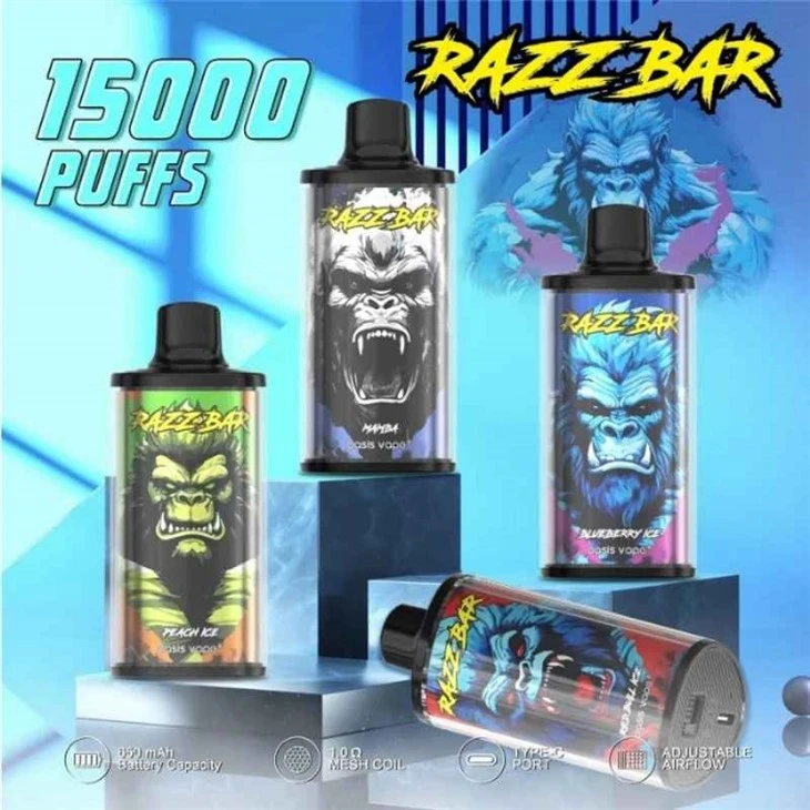 RAZZ BAR 15000 Rookwolken Vape