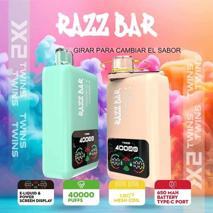 RAZZ BAR 40000 Dubbele smaak