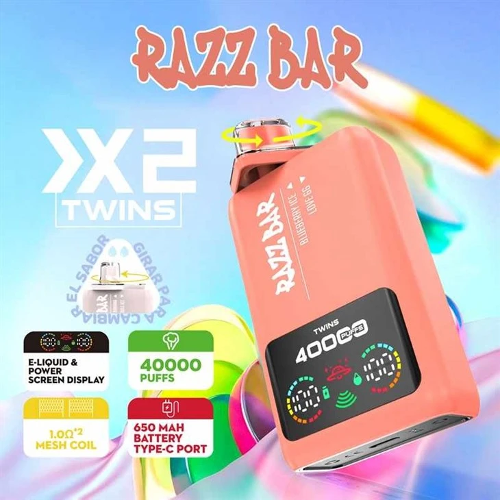 RAZZ BAR 40K Dubbele smaak
