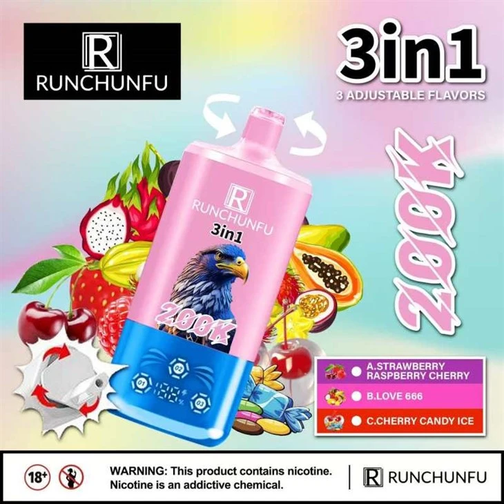 Runchunfu 200K Rookwolken Vape