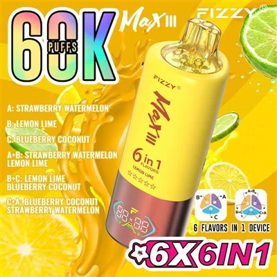Fizzy Max III 60000 drievoudige smaak