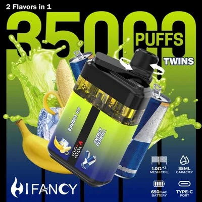Hifancy Twins 35000 Puffs Vape Dual Flavours