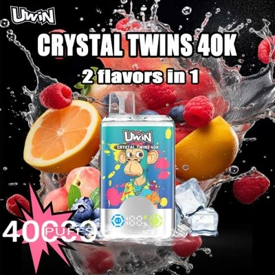 Uwin Crystal Twins 40000 Puffs Dual Flavours Vape
