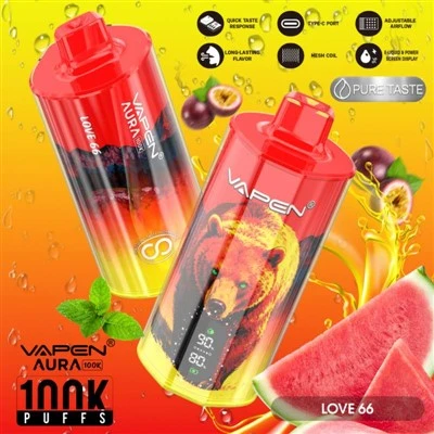 VAPEN AURA 100000 PURE SMAAK