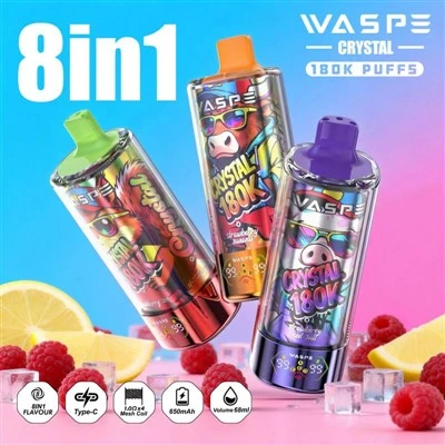 Waspe Crystal 8 in 1 180K Rookwolken