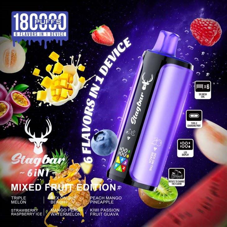 Stag Bar 6in1 180K trekjes