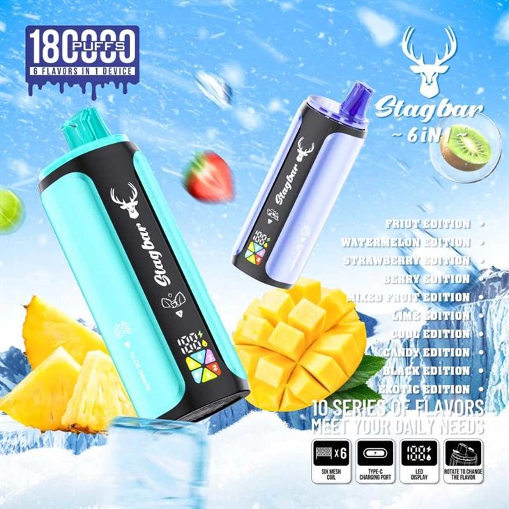 StagBar 6in1 180K trekjes
