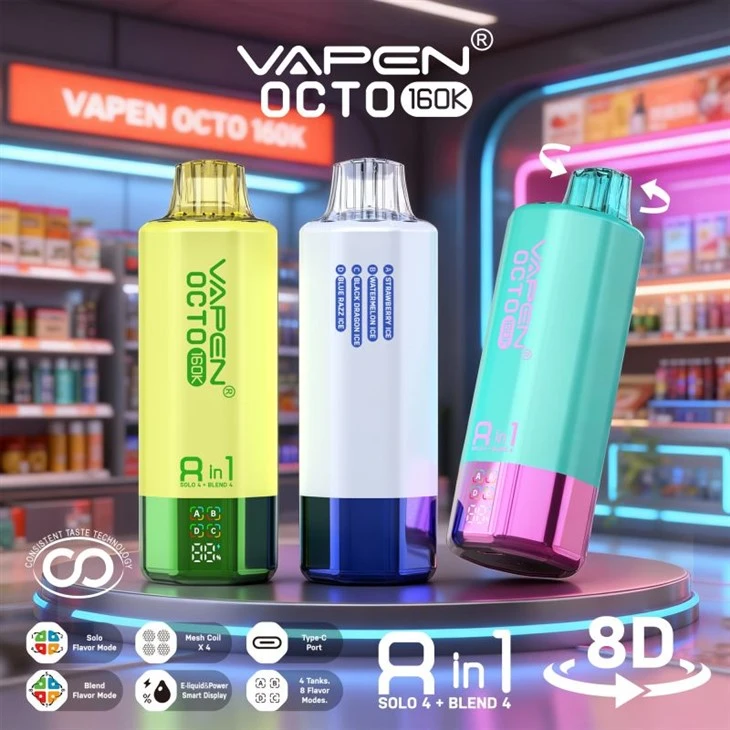 VAPEN OCTO 8in1 160K Trekjes