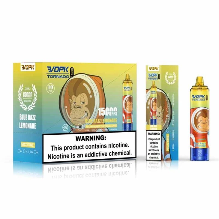 VOPK TORNADO 15000 Rookwolken